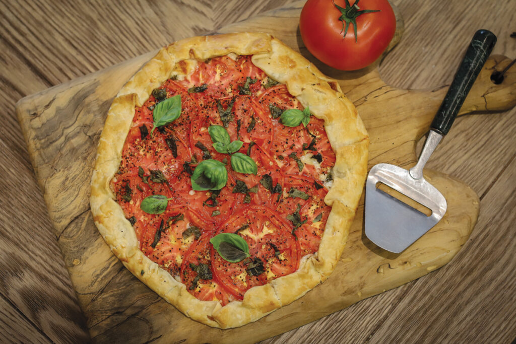 Tomato Basil Galette